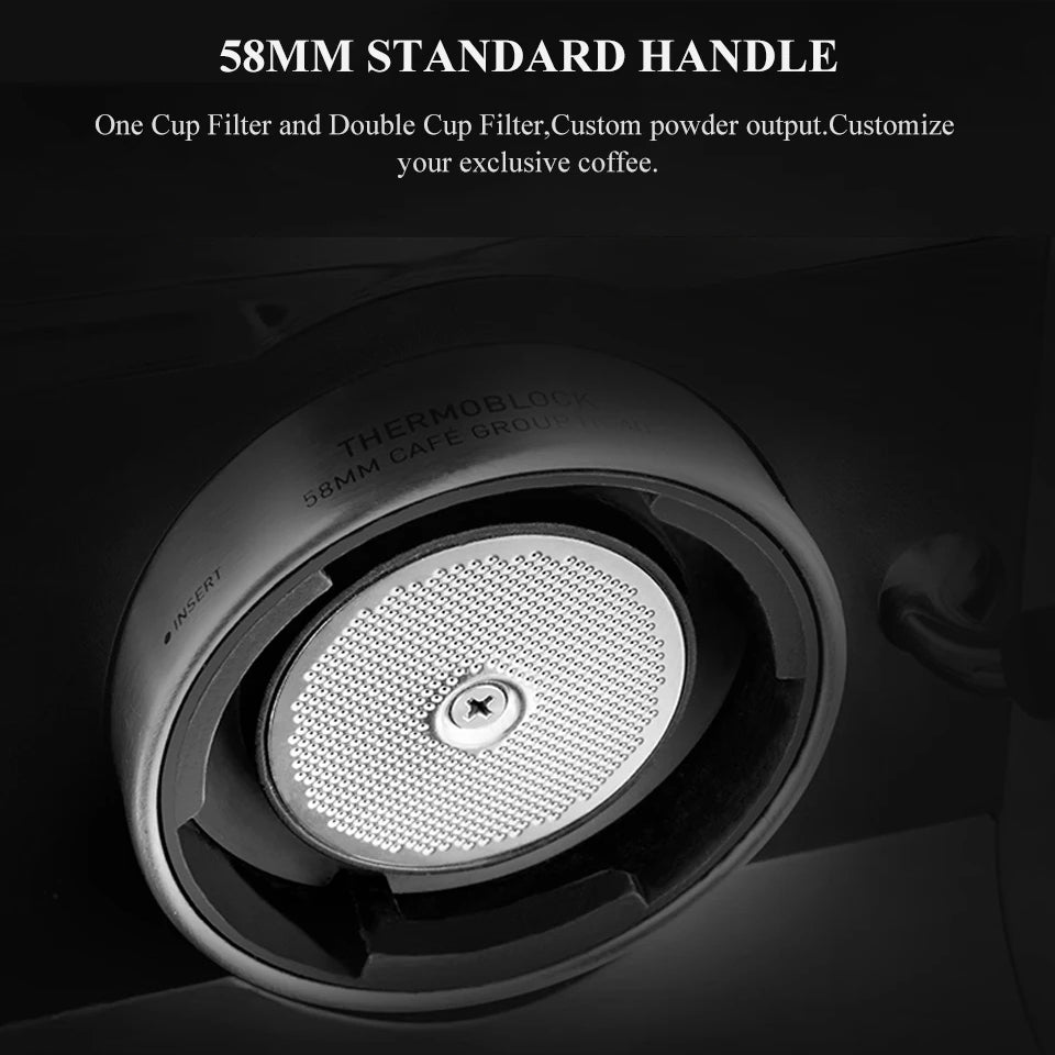 20Bar Espresso Coffee Machine | Bean to Cup | Built-In Grinder & Milk Frother | Touchscreen | Dual Boiler | Home Barista Maker