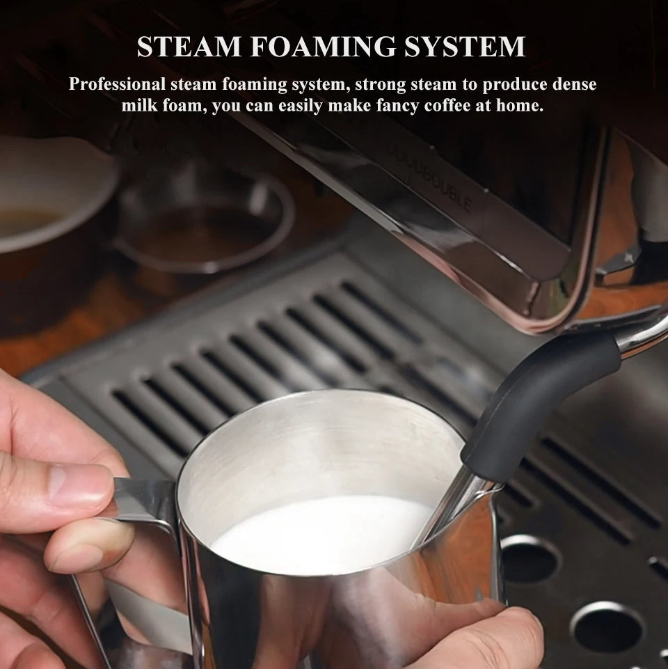 20Bar Espresso Coffee Machine | Bean to Cup | Built-In Grinder & Milk Frother | Touchscreen | Dual Boiler | Home Barista Maker