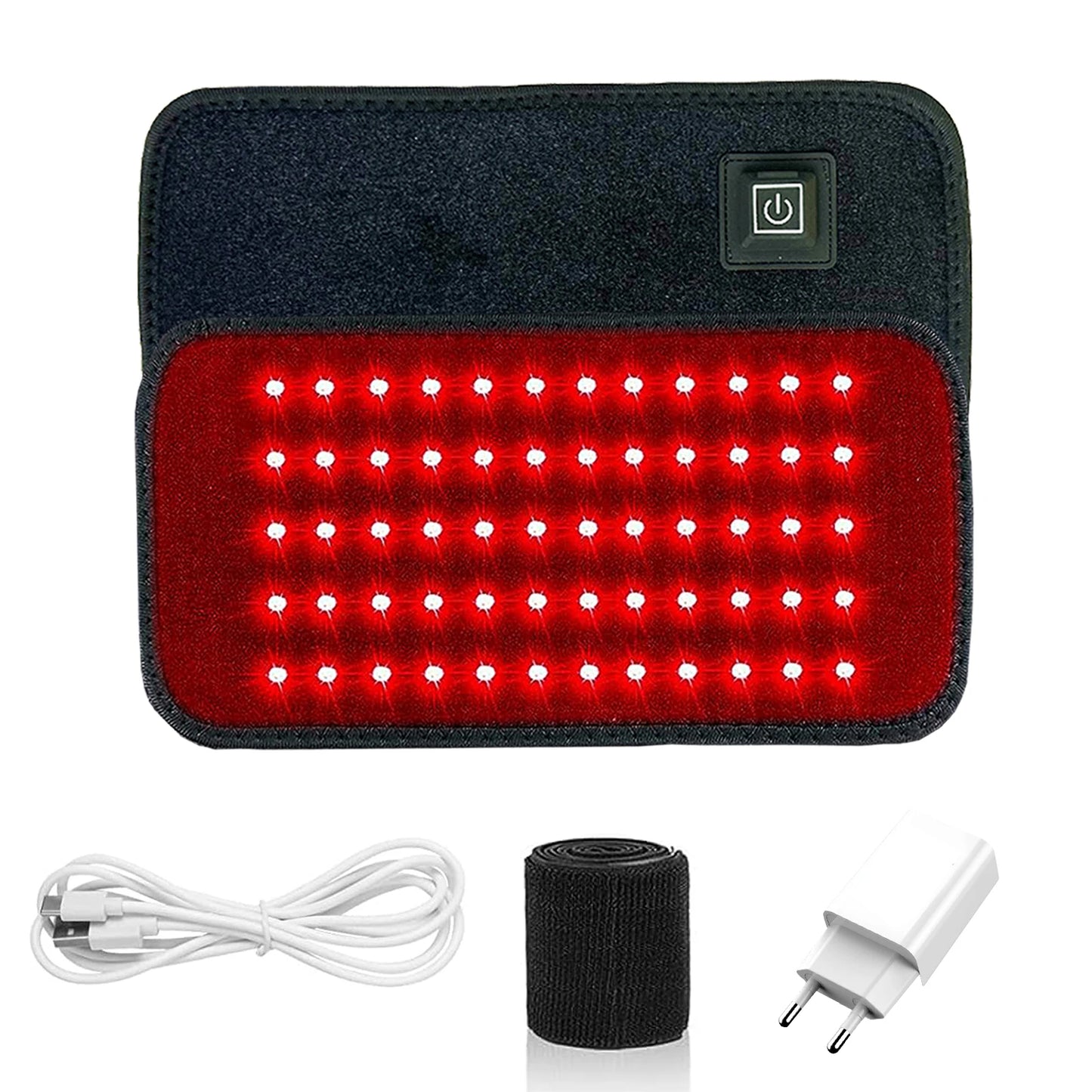 Red Light Therapy Belt | 660nm 850nm Infrared Light Therapy Wrap for Back, Waist, Joints & Muscle Recovery
