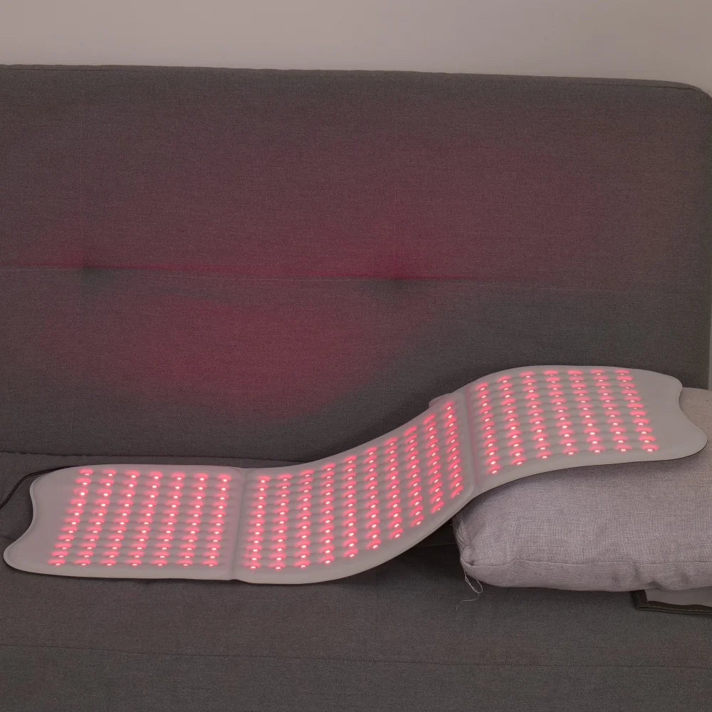 Red Light Therapy Mat | 660nm 850nm Near Infrared Light Therapy Pad with 792 LEDs, 4 Modes & Full Body Coverage