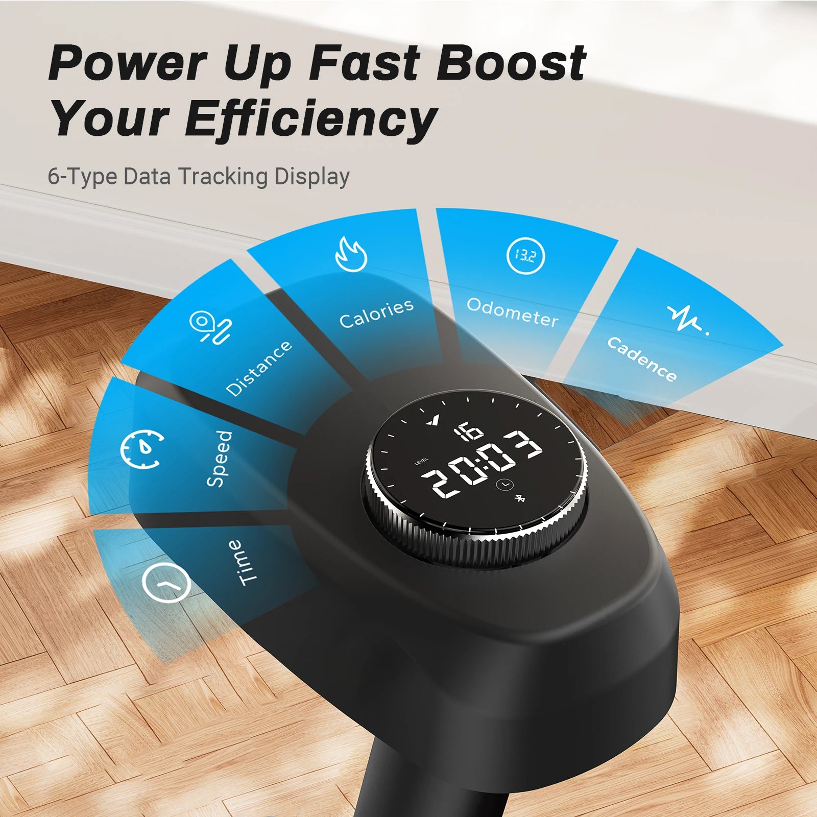 Smart Indoor Exercise Bike | Ultra-Quiet Belt Drive | 15 lb Flywheel | App Sync + 300 lb Capacity