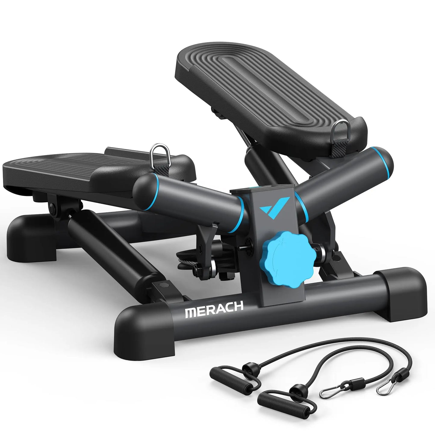 Premium Hydraulic Mini Twist Stepper | Quiet Compact Cardio Machine for Home Workouts | LCD Display & 330LB Capacity