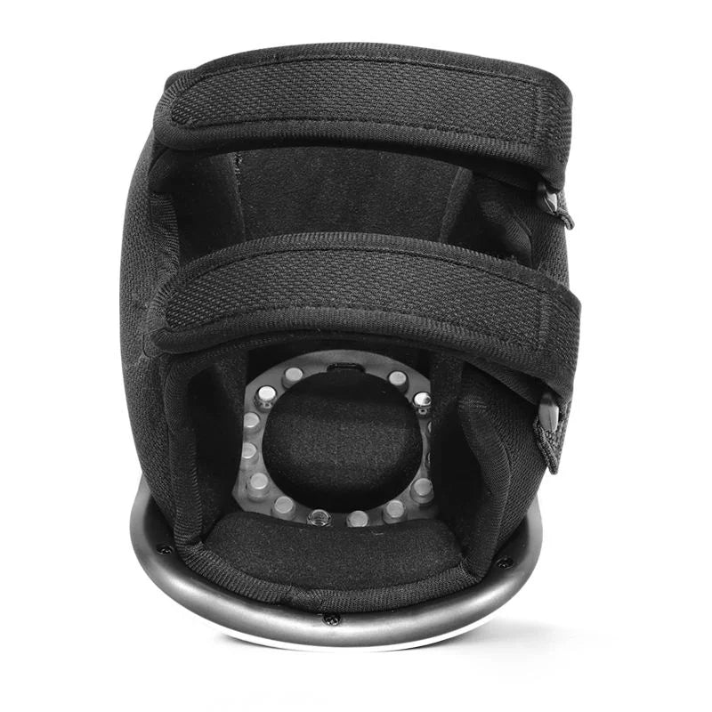 Heated Knee Massager with Vibration | 3 Heat & Massage Levels | LED Display | Cordless Rechargeable Knee Brace for Pain Relief & Joint Recovery