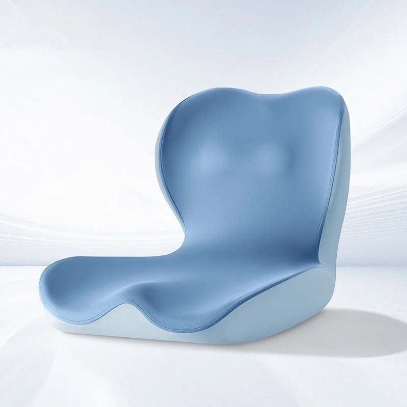 Memory Foam Seat Cushion for Tailbone & Coccyx Pain Relief | Orthopedic L-Shape | Washable Breathable Cover | Office Chair & Car