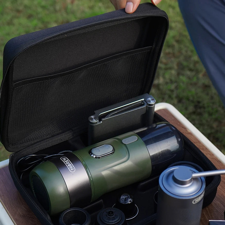 Portable Espresso Machine | Wireless 15-Bar Coffee Maker | For Nespresso, Dolce Gusto & Ground Coffee – Hot & Cold Brew Anywhere