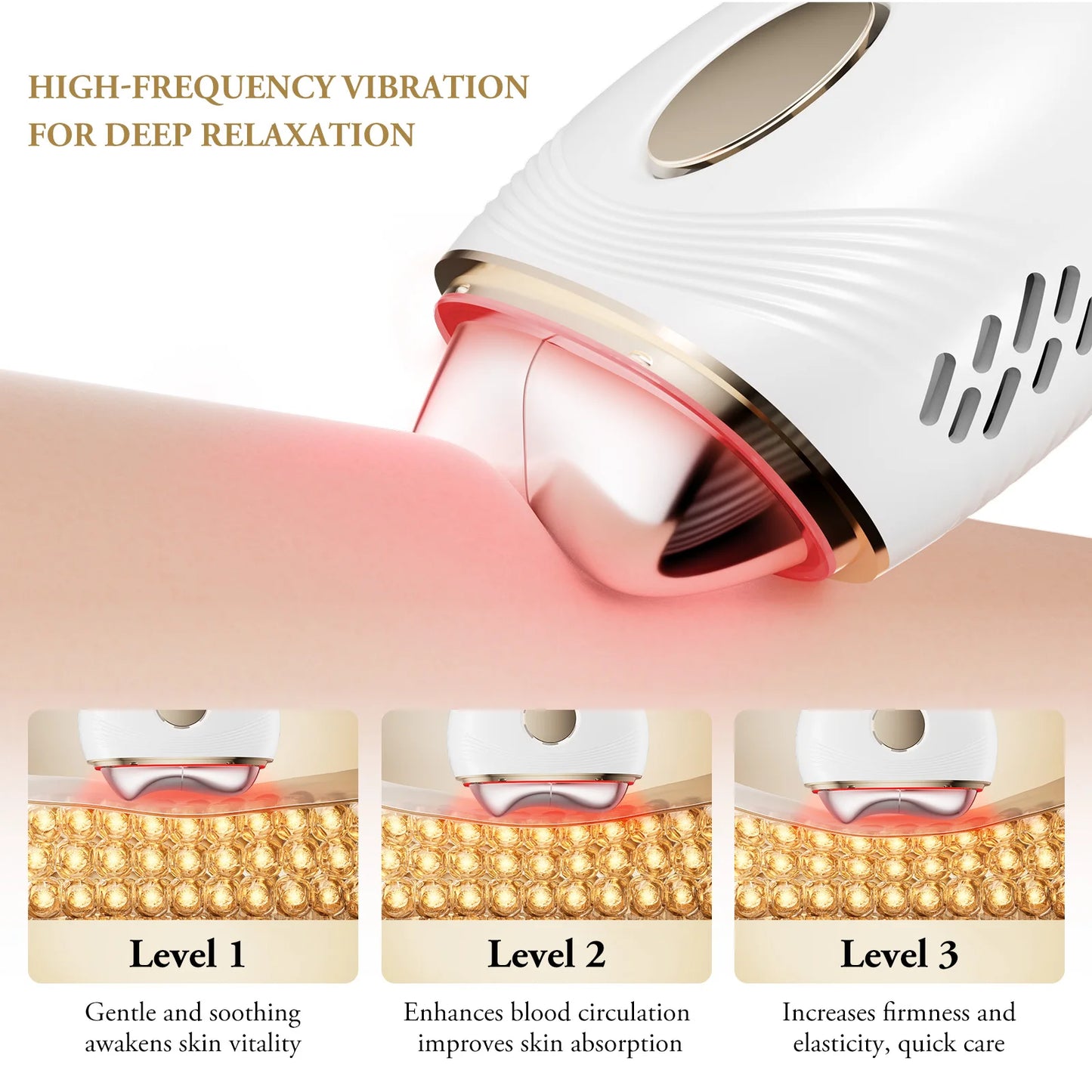 Electric Gua Sha Massager with 3-Colour LED, EMS Microcurrent & Hot/Cold Therapy – Portable Face-Lifting Tool