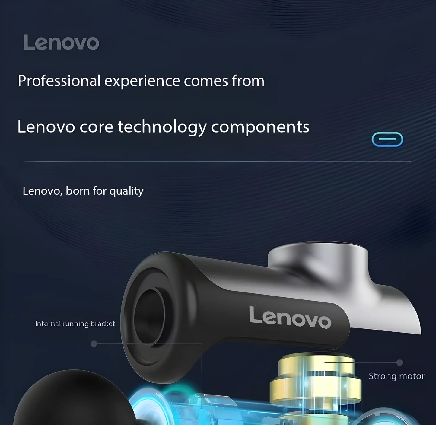 Lenovo Fascia Gun Deeply Relieves Muscle Soreness Fitness and Relaxation Equipment LED Touch Screen 8Massage Head Gifts