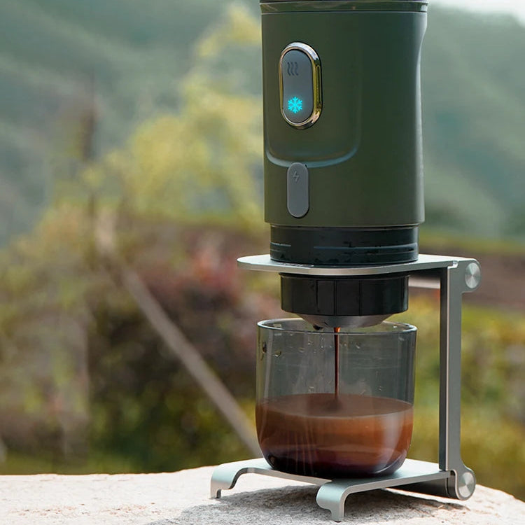 Portable Espresso Machine | Wireless 15-Bar Coffee Maker | For Nespresso, Dolce Gusto & Ground Coffee – Hot & Cold Brew Anywhere