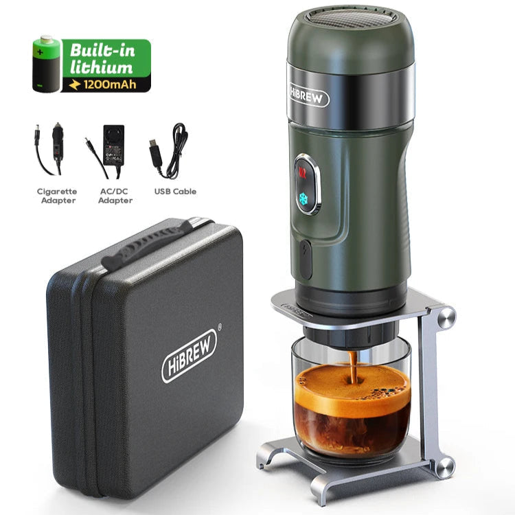 Portable Espresso Machine | Wireless 15-Bar Coffee Maker | For Nespresso, Dolce Gusto & Ground Coffee – Hot & Cold Brew Anywhere