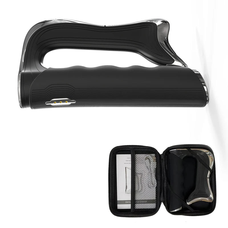 Electric Fascia Massager Hyperblade | Deep Tissue Microcurrent Massager with NMES Vibration, 3 Modes, Rechargeable | Full-Body Pain Relief Tool