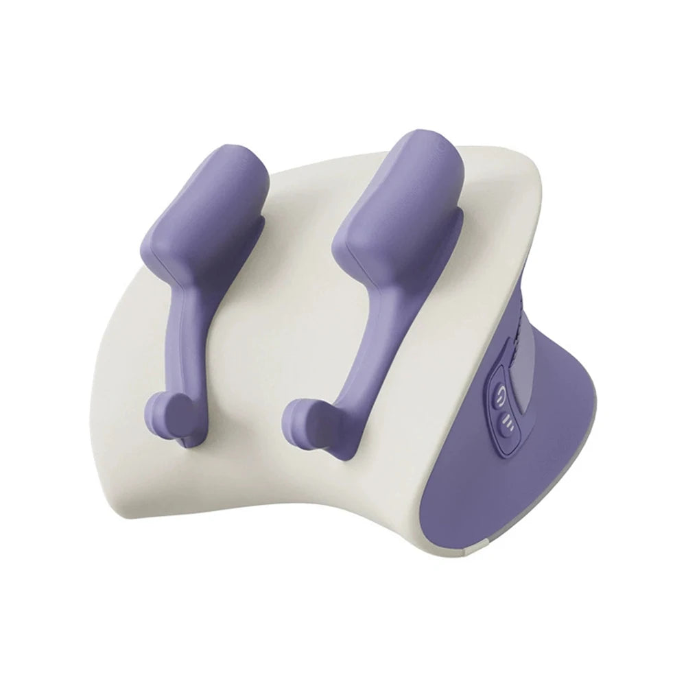 Neck and Shoulder Massager | Deep Kneading Massage Pillow with Heat | Ergonomic Back and Neck Massager