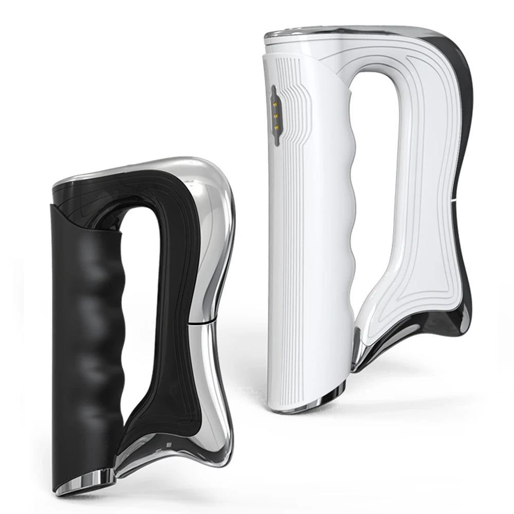 Electric Fascia Massager Hyperblade | Deep Tissue Microcurrent Massager with NMES Vibration, 3 Modes, Rechargeable | Full-Body Pain Relief Tool