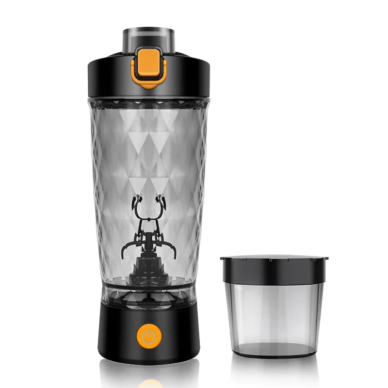 Electric Protein Shaker Bottle | 7500RPM USB Rechargeable Mixer for Smooth Shakes, Coffee & More | Self-Cleaning & Portable Design