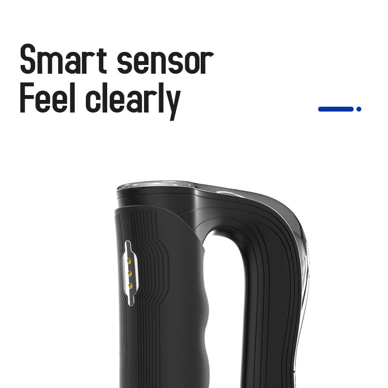 Electric Fascia Massager Hyperblade | Deep Tissue Microcurrent Massager with NMES Vibration, 3 Modes, Rechargeable | Full-Body Pain Relief Tool