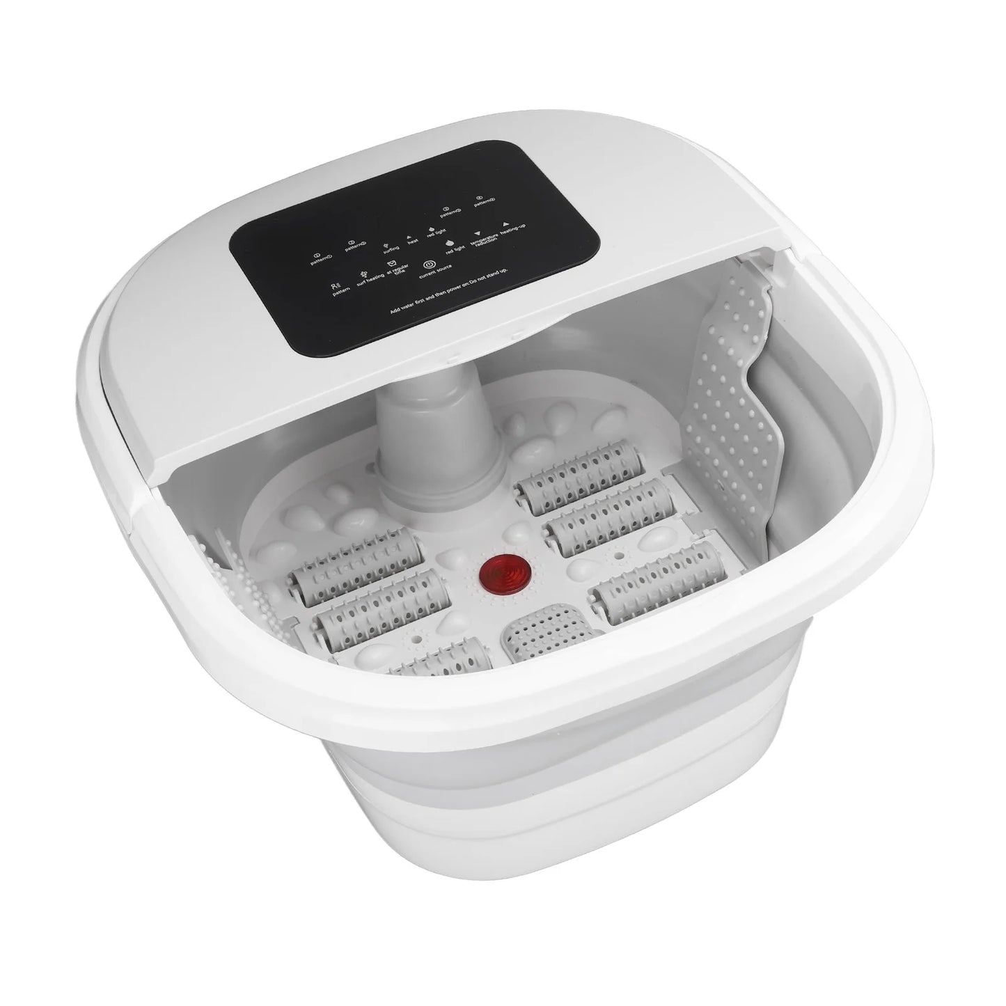 Smart Foldable Foot Spa Soaker | 8L Capacity, 8 Massage Rollers, Remote Control & Adjustable Temperature | 420W Heated Foot Bath Tub