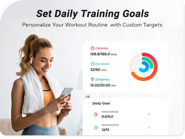 Smart Indoor Exercise Bike | Ultra-Quiet Belt Drive | 15 lb Flywheel | App Sync + 300 lb Capacity