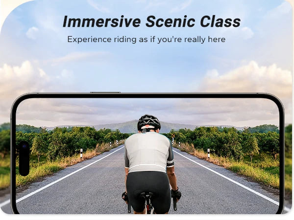 Smart Indoor Exercise Bike | Ultra-Quiet Belt Drive | 15 lb Flywheel | App Sync + 300 lb Capacity