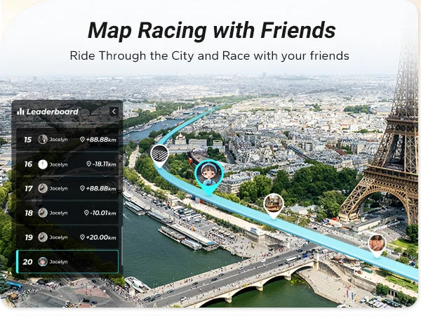 Smart Indoor Exercise Bike | Ultra-Quiet Belt Drive | 15 lb Flywheel | App Sync + 300 lb Capacity