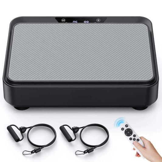 Vibration Plate Exercise Machine | Mini Full Body Vibration Platform for Fat Burning, Pain Relief & Sleep Support | 99 Speeds + Remote