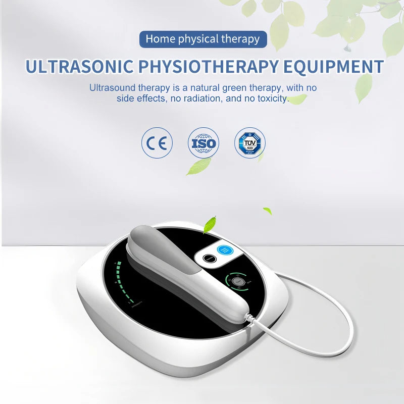 Ultrasound Therapy Device | 1MHz Ultrasonic Pain Relief Machine | Muscle & Joint Massager | Drug-Free Physiotherapy | Home Use | 3 Intensity Modes