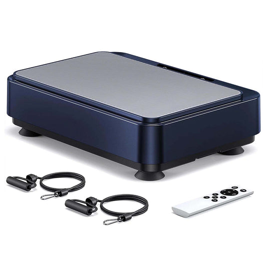 Vibration Plate Exercise Machine | Lymphatic Drainage, Pain Relief, Fat Burning, 99 Speeds, 9 Modes, Compact & Quiet Home Gym Platform