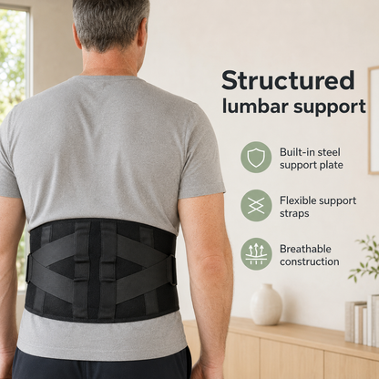 Cordless Red Light Belt with Heat and Vibration | 100 LEDs, 5 Heat Levels, 3 Massage Speeds, 5000mAh Battery & Lumbar Support