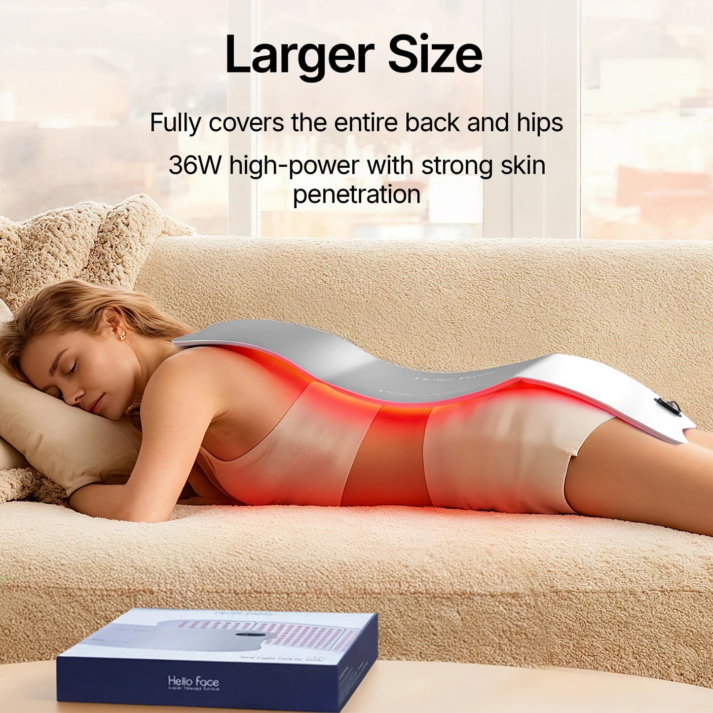 Red Light Therapy Mat | 660nm 850nm Near Infrared Light Therapy Pad with 792 LEDs, 4 Modes & Full Body Coverage