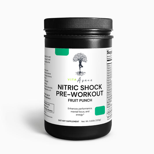 Nitric Shock Pre-Workout Powder (Fruit Punch)