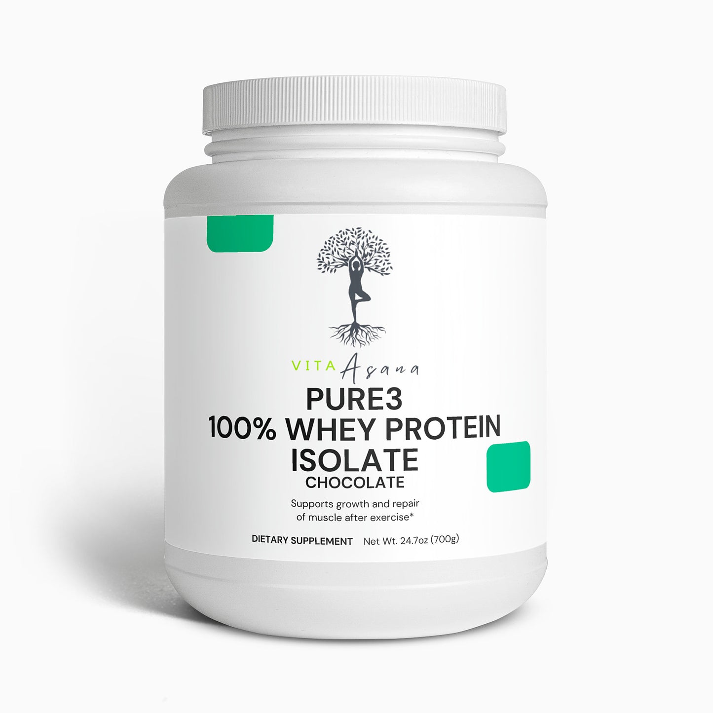 Pure3 100% Whey Protein Isolate (Chocolate)