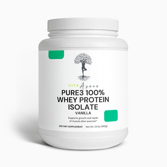 Pure3 100% Whey Protein Isolate (Vanilla)