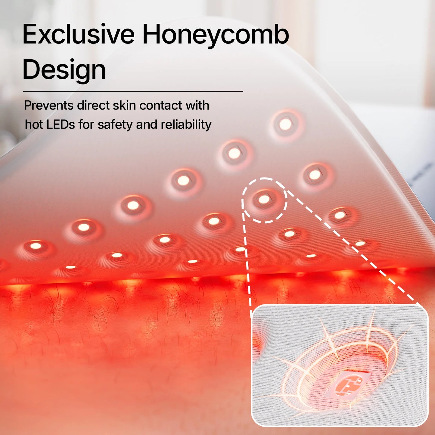 Red Light Therapy Mat | 660nm 850nm Near Infrared Light Therapy Pad with 792 LEDs, 4 Modes & Full Body Coverage