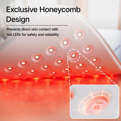 Red Light Therapy Mat | 660nm 850nm Near Infrared Light Therapy Pad with 792 LEDs, 4 Modes & Full Body Coverage
