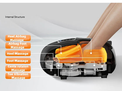 Foot Massager Machine with Heat | Electric Foot Massager with Air Compression and Kneading | Foot Massage Device