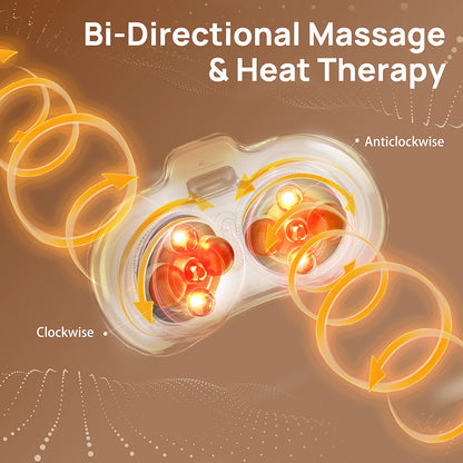 Abdominal Massager with Heat | Cordless Belly Heating Pad Massager for Stomach Pain Relief, Cramps & Muscle Relaxation