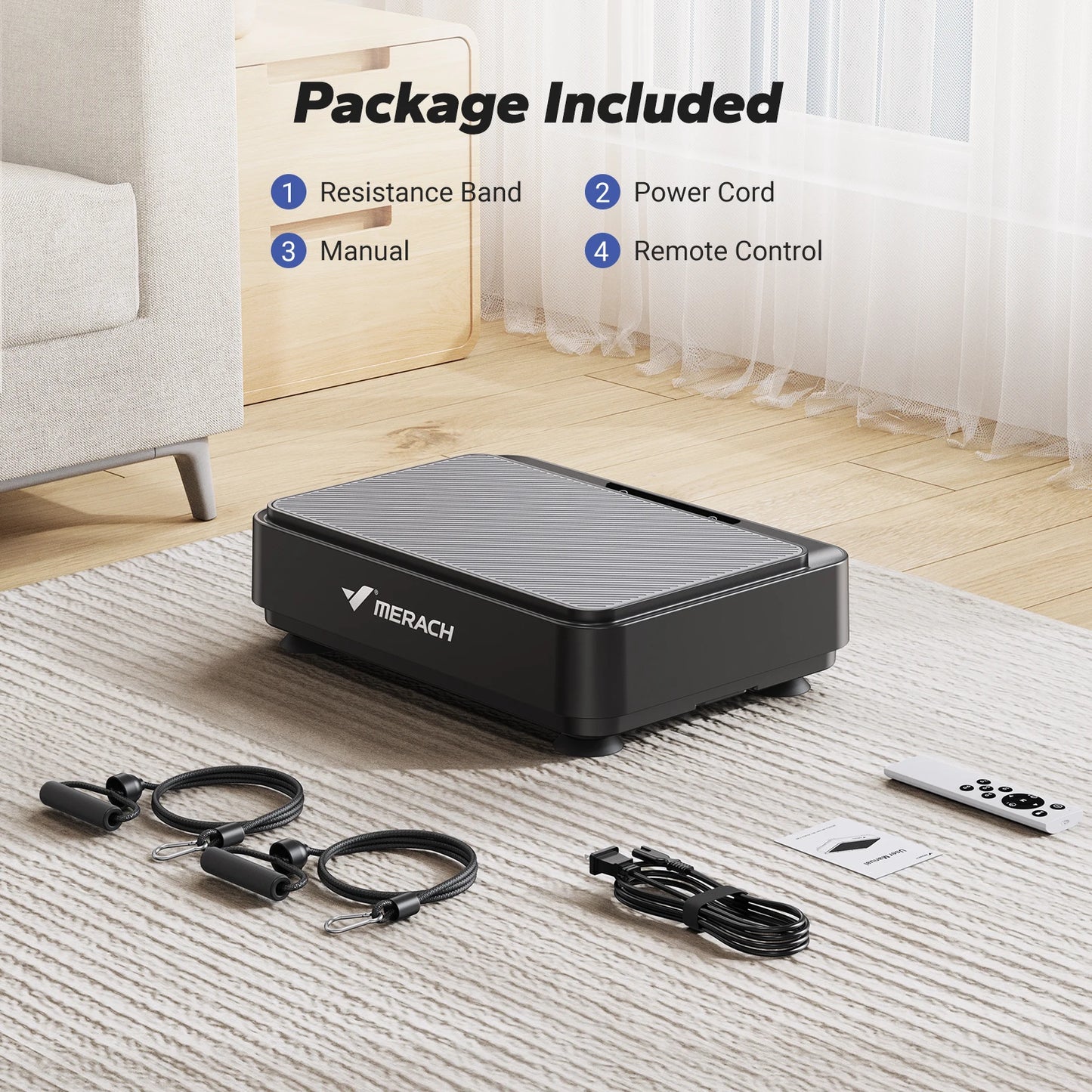 Vibration Plate Exercise Machine | Mini Full Body Vibration Platform for Fat Burning, Pain Relief & Sleep Support | 99 Speeds + Remote