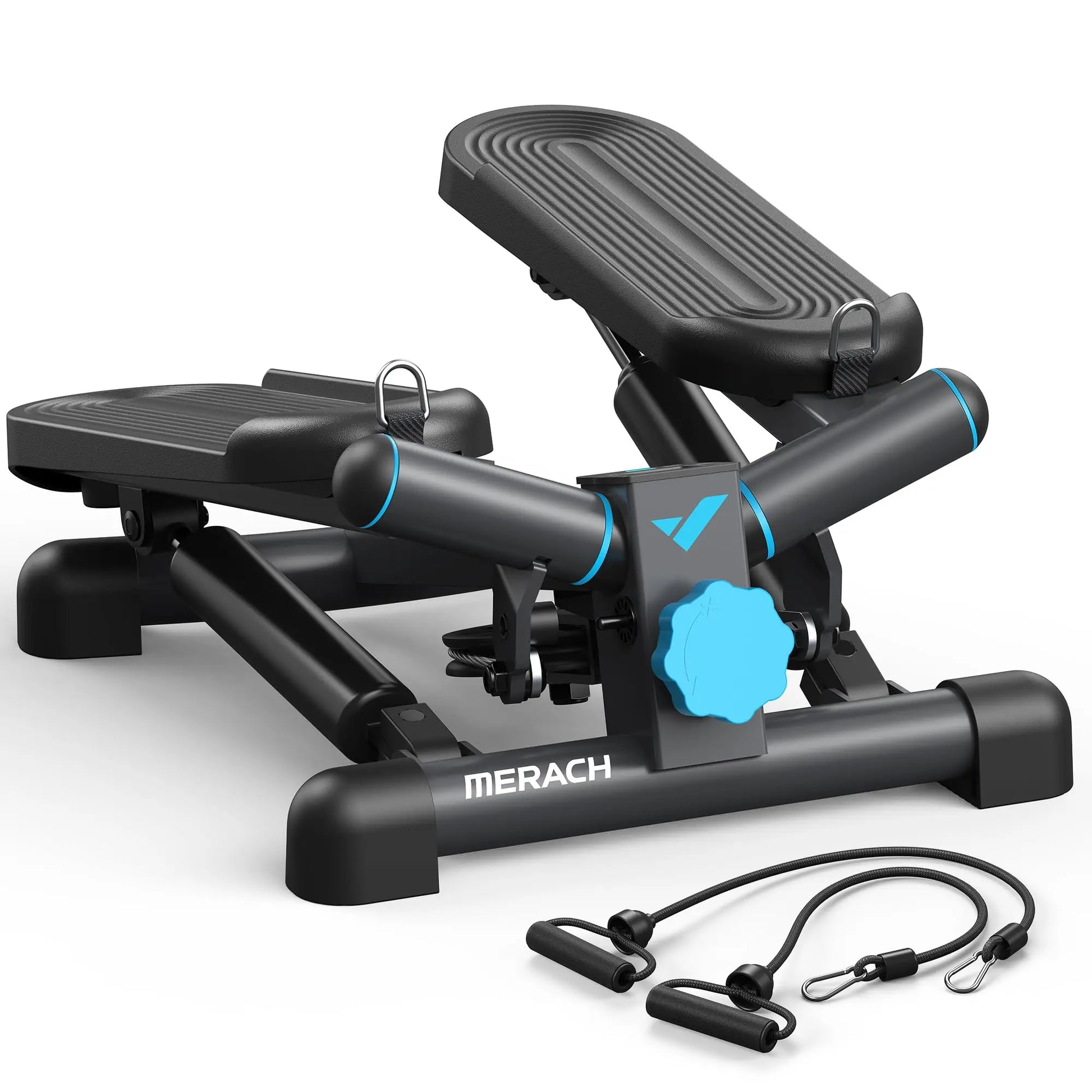 Premium Hydraulic Mini Twist Stepper | Quiet Compact Cardio Machine for Home Workouts | LCD Display & 330LB Capacity