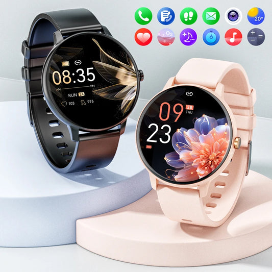 Smartwatch with Bluetooth Calling | Heart Rate & Sleep Tracker | 1.39” HD Screen | IP67 Waterproof | Compatible with Android & iOS | Fitness & Health Watch