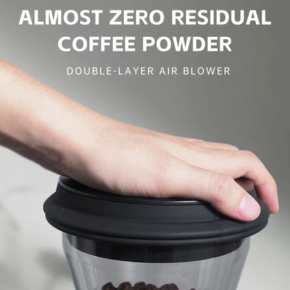 Electric Burr Coffee Grinder | 34 Grind Settings for Espresso, Pour Over, French Press | Visual Bean Storage, Adjustable Precision – G3