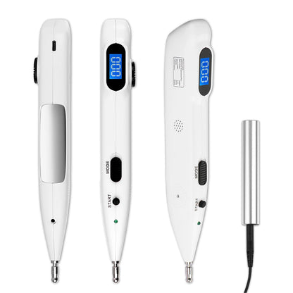 Electronic Acupuncture Pen | Needle-Free Meridian Massage with Pulse Therapy | Auto Acupoint Detection, 9 Intensity Levels, USB Rechargeable