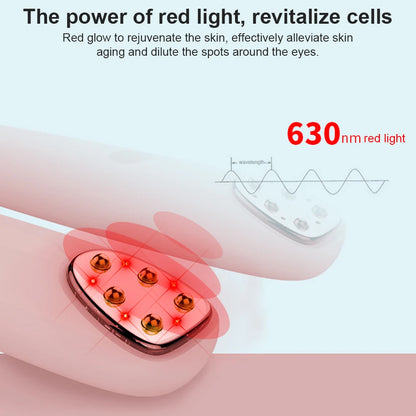 Electric Eye Massager Pen | RF Radio Frequency, Red Light, EMS & Vibration | Anti-Wrinkle, Dark Circles, Eye Bag Remover