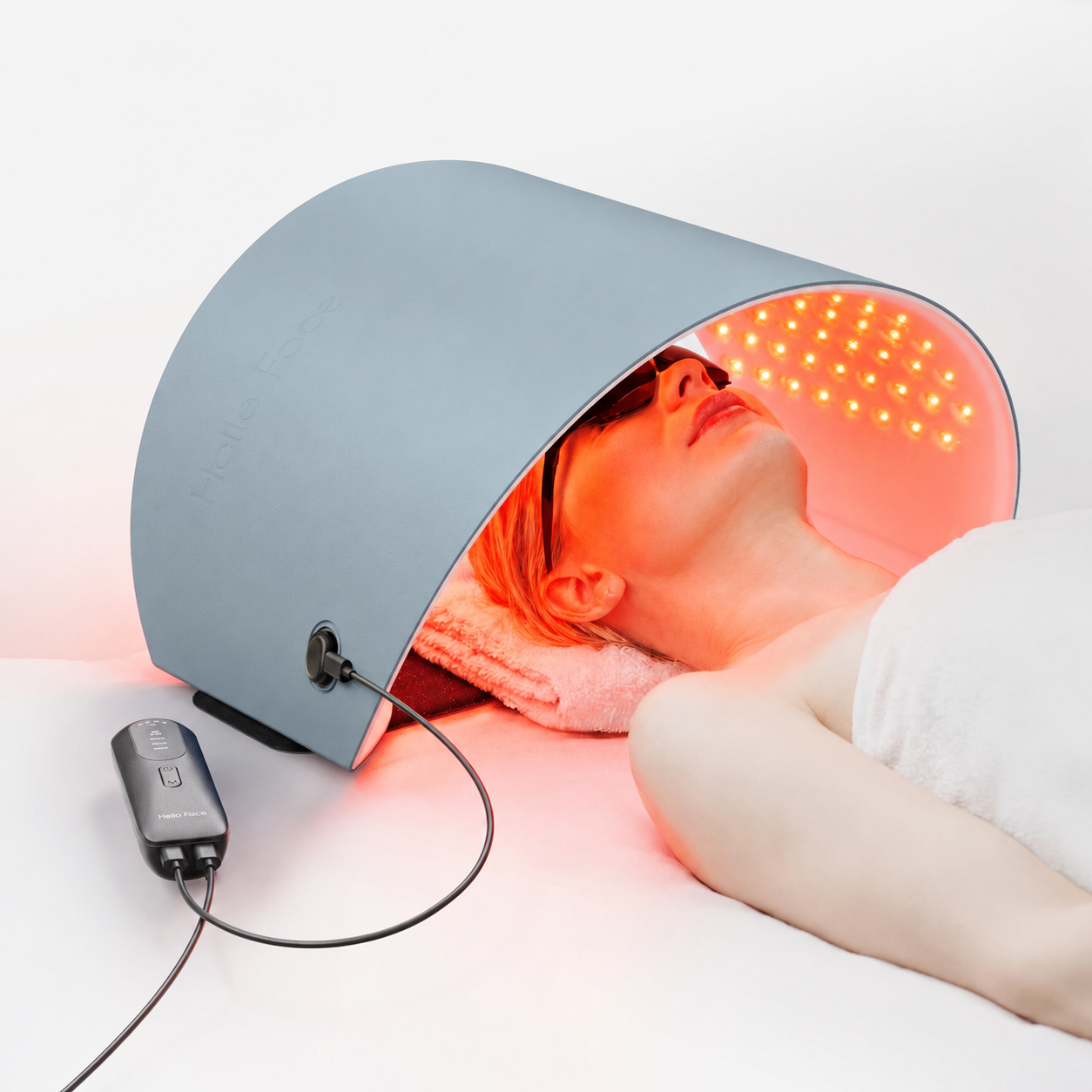 LED Light Therapy Mask | 720-Chip Red Blue Near Infrared Face & Body Skin Care Device with 4 Modes
