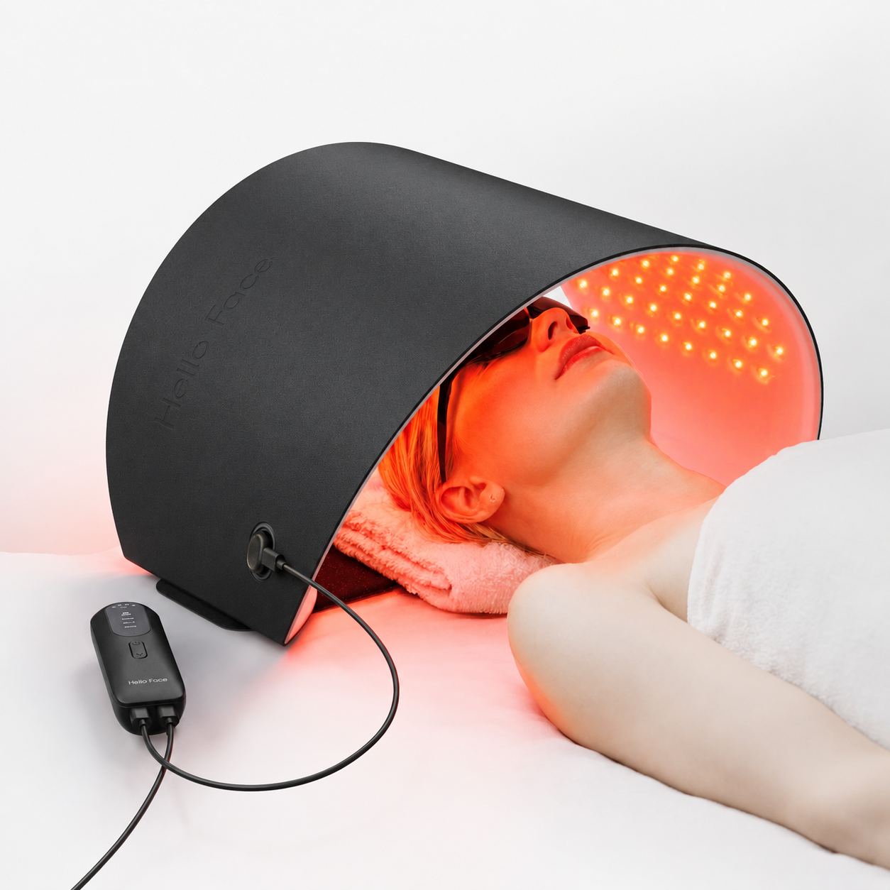 LED Light Therapy Mask | 720-Chip Red Blue Near Infrared Face & Body Skin Care Device with 4 Modes