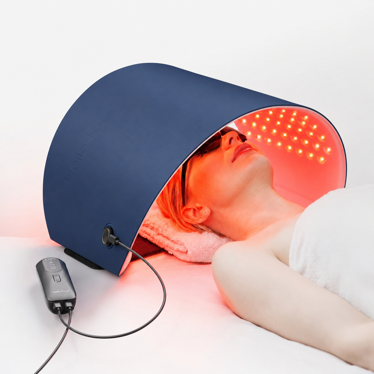 LED Light Therapy Mask | 720-Chip Red Blue Near Infrared Face & Body Skin Care Device with 4 Modes