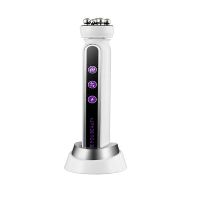 3-in-1 RF EMS Facial Roller | 360° Massager with LED & Heat | Anti-Wrinkle Skin Tightening Device for Face & Body