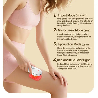 5-in-1 Body Sculpting Massager – Lipo Suction & LED Care