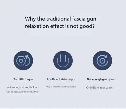 Lenovo Fascia Gun Deeply Relieves Muscle Soreness Fitness and Relaxation Equipment LED Touch Screen 8Massage Head Gifts
