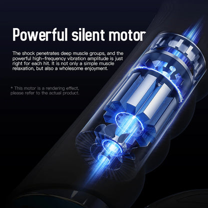 Electric Fascia Massager Hyperblade | Deep Tissue Microcurrent Massager with NMES Vibration, 3 Modes, Rechargeable | Full-Body Pain Relief Tool