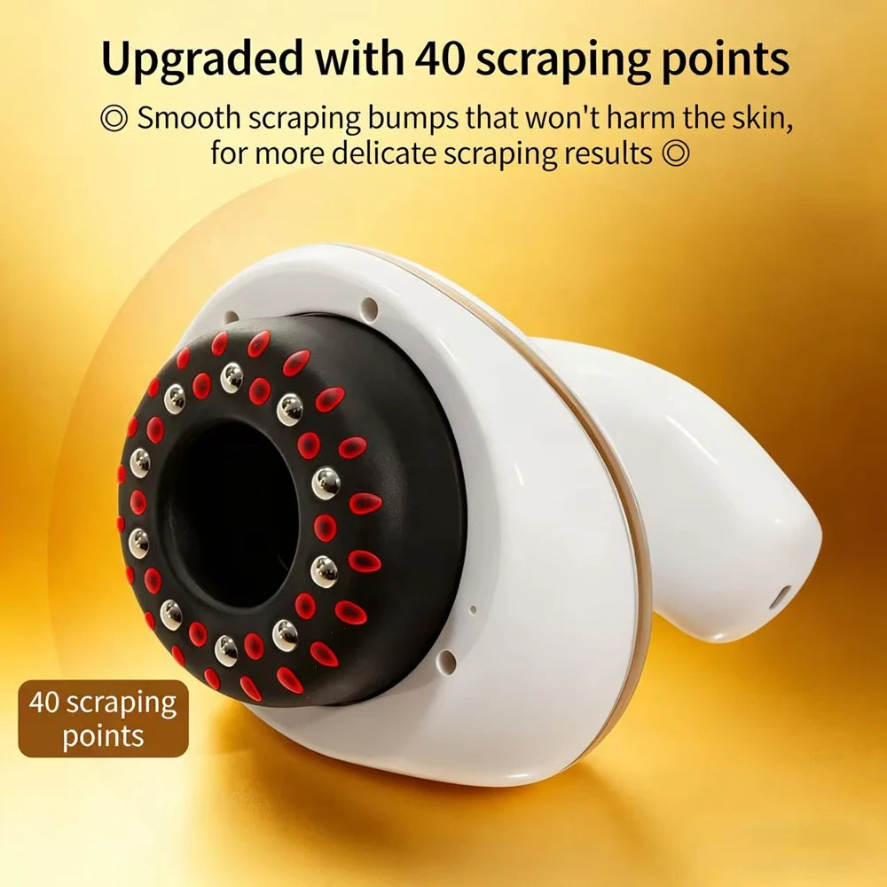 Electric Cupping And Scraping Massager – Heated Suction
