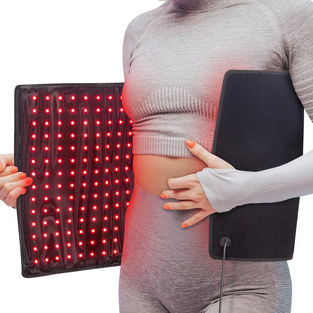 Infrared Red Light Therapy Pad 660nm 850nm 406 LEDs