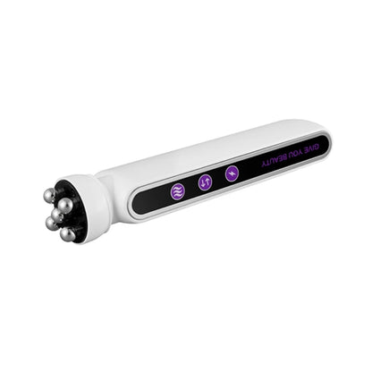 3-in-1 RF EMS Facial Roller | 360° Massager with LED & Heat | Anti-Wrinkle Skin Tightening Device for Face & Body